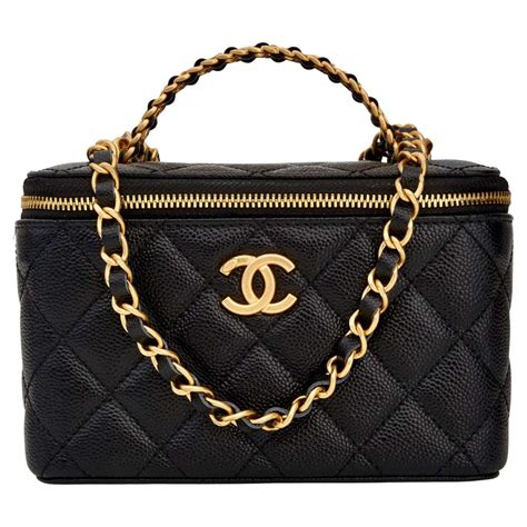 sac a main de marque chanel|second hand Chanel vanity bags.